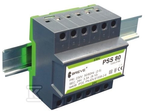 Einphasentransformator PSS 80N 230/12V - 16012-9906