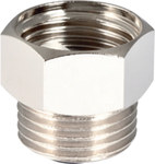 NPW check valve, for Geberit quick exhaust valve: G1/2" nickel plated