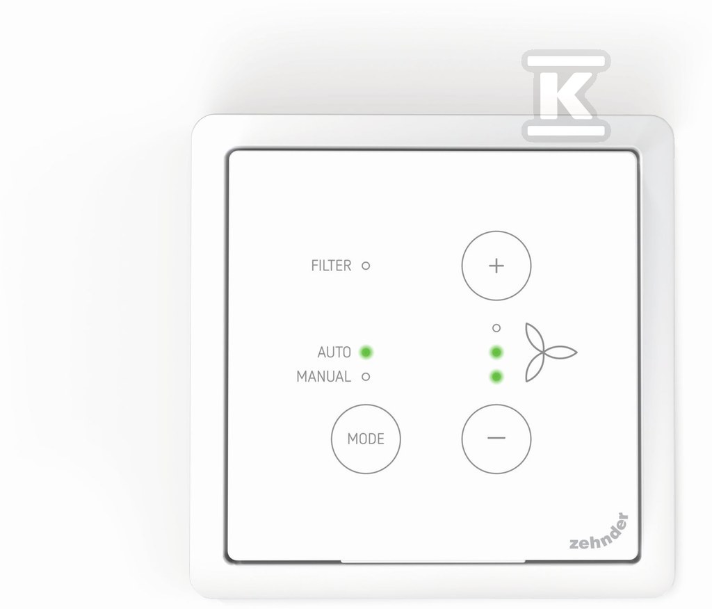 ComfoSwitch C panel - for both versions - 655010250