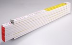 Beech folding rule 717 white-yellow