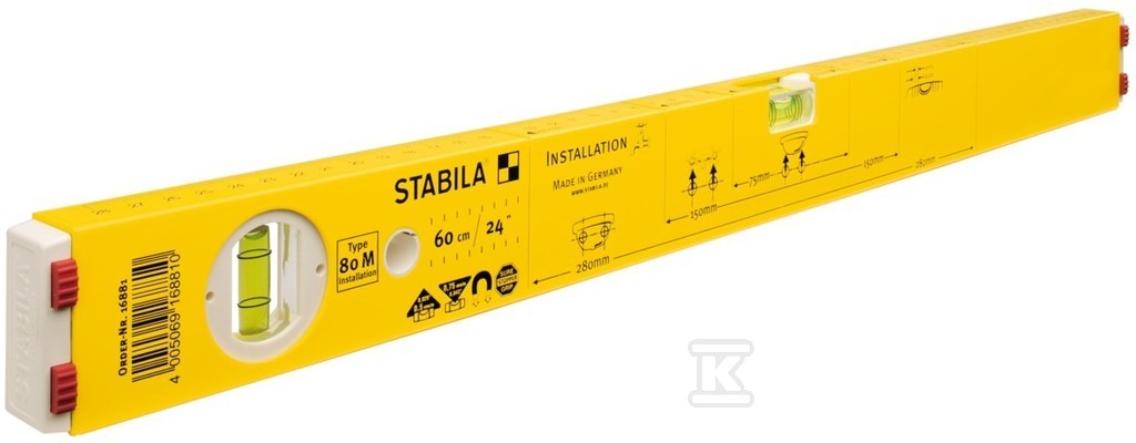 Poziomica magnetyczna dla instalatorów - SA16881