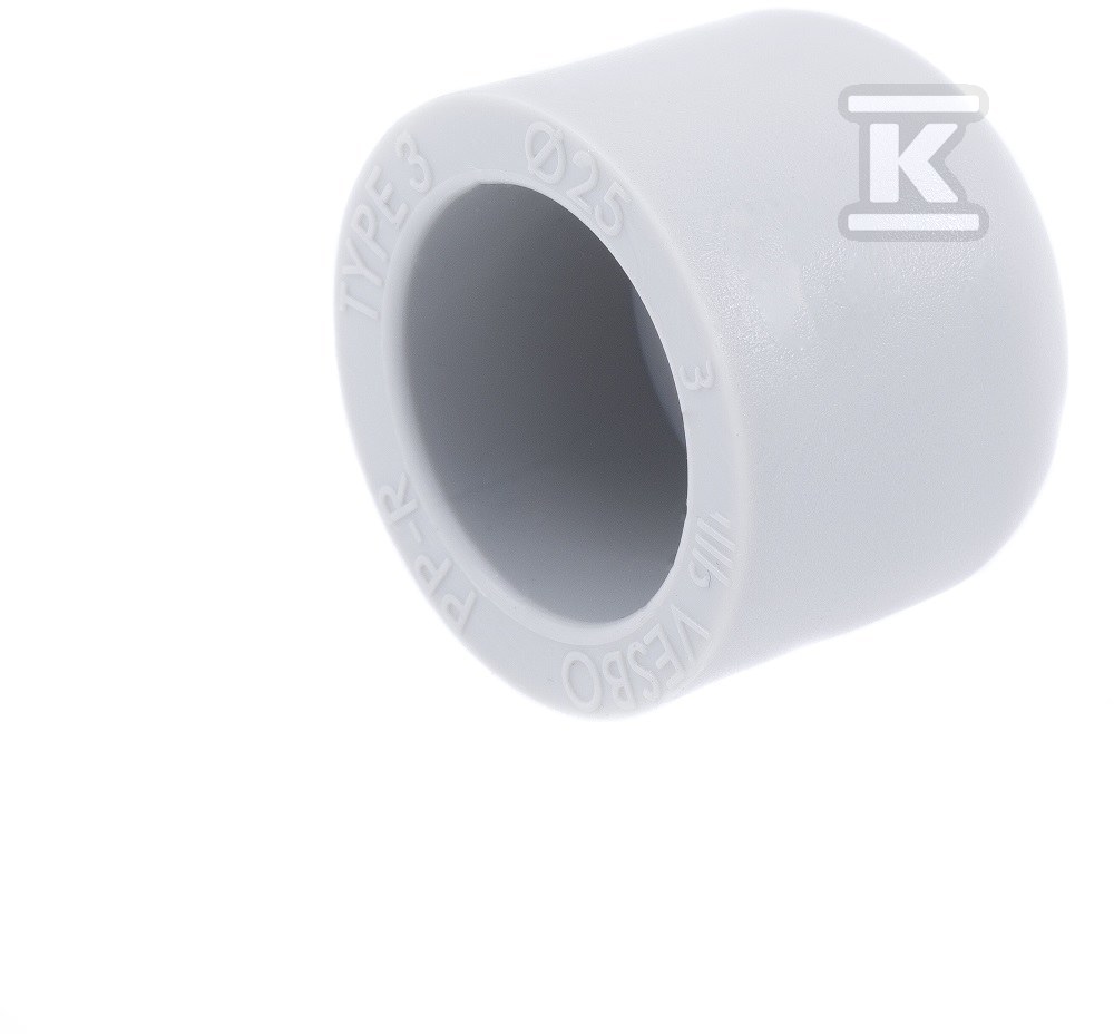 63mm PP end cap - 309-63-V