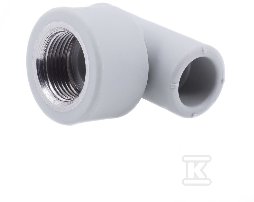 Trójnik PP z GW mosiężnym 32/3/4" - 601-32/34/32-V
