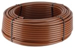 Overground drip line with pressure compensation, emitters spacing: 33cm, flow 2.3l / h, brown, 100m roll (XFD2333100)