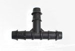 16mm push-in spiral tee for drip lines and DN16 pipes (BF-32-16)