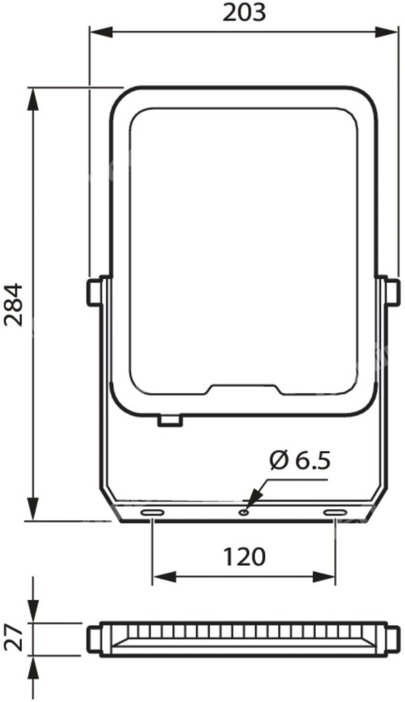 Naświetlacz LED BVP164 70W 4000K 8400lm - 911401855483