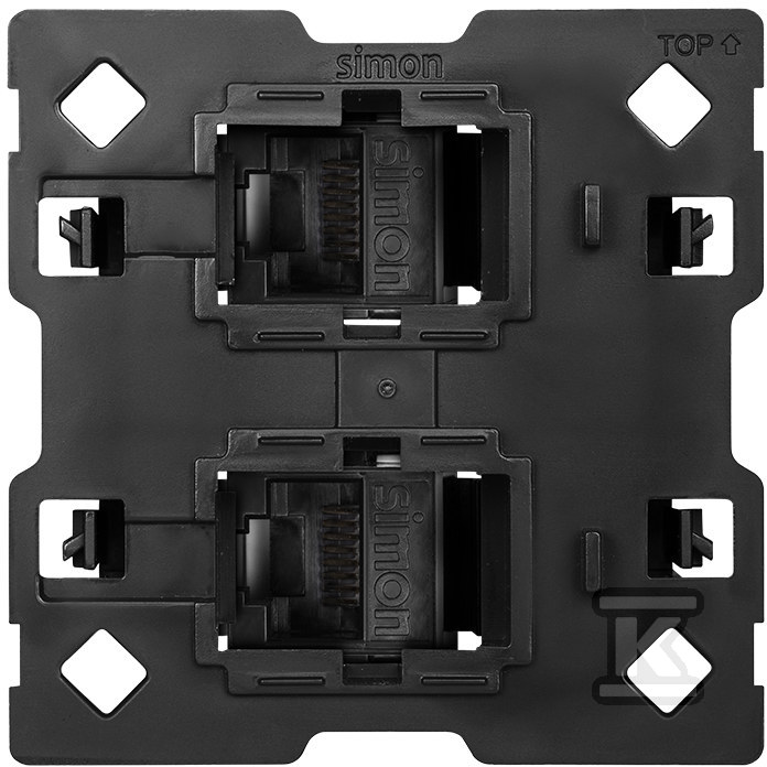 Adaptér pro 2 konektory RJ45, - 10000002-039