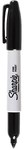 Marker permanent Sharpie, negru fin, 1,0 mm (blister) /1bli/