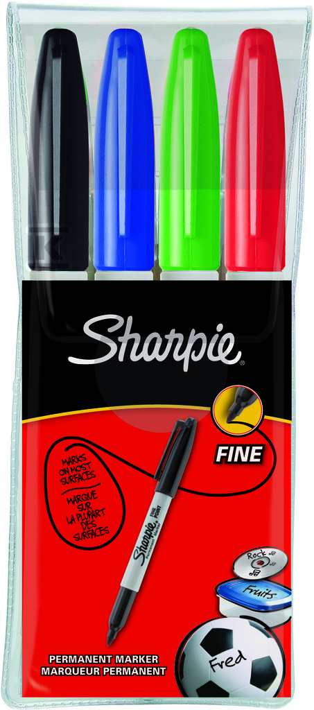 Marker permanent Sharpie Fine 1,0 mm 4 - 1985858