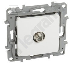 F-F star terminal 1 DB TV socket white - 764549