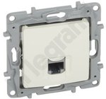 Single RJ45 socket KAT 5 UTP cream NILOE