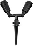 Oprawa Gruntowa Ogrodowa Wbijana E27 Podwójna IP44 V-TAC VT-729