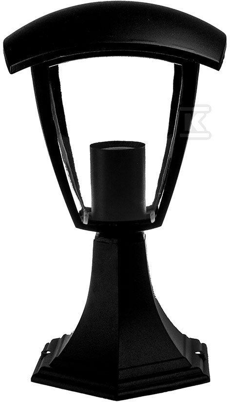 V-TAC Garden Post 300mm IP44 Black - 7057