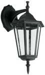 Garden Wall Lamp Lantern V-TAC E27 Down Matt Black VT-750