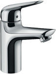 Одноважільний змішувач для раковини Hansgrohe Novus 100 зі штангою та зливним набором 71030000