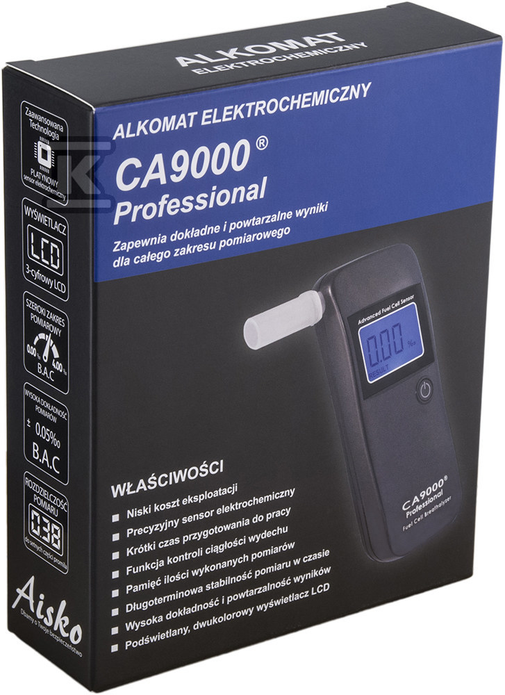 CA 9000 Professional SG breathalyzer - AL-CAO-CA9000PSG