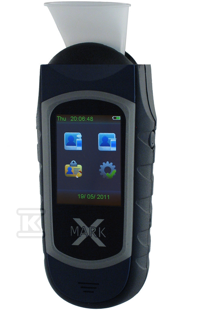 Alcovisor Mark X+ RED breathalyzer - AL-C4-MARK-X-R