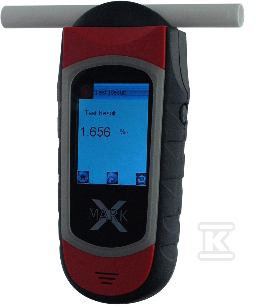 Alcovisor Mark X+ RED breathalyzer - AL-C4-MARK-X-R