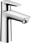 Hansgrohe Talis E Einhand-Waschtischarmatur 110 mit Push Open Ablaufgarnitur, DN15 71711000