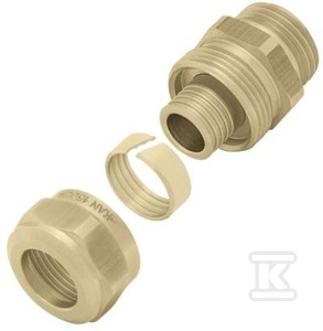 かつ Złączka mosiężna skręcana GZ do rur PEXC i PERT - 14x2.0 G1