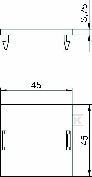 Capac de mascare tip LP 45 - 7407584