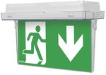 Оргскло EXIT S для двостороннього спрямованого світильника PU34 + PU47