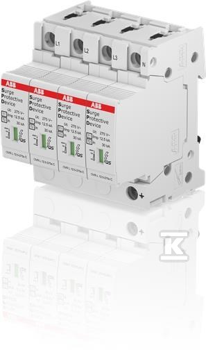 OVR T1-T2 4L 12.5-275s P QS ogranicznik - 2CTB815710R2300