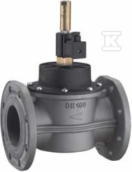 DN65 valve, flanged, 6 bar, NO, 230VAC - FSZ-O6K230DN65