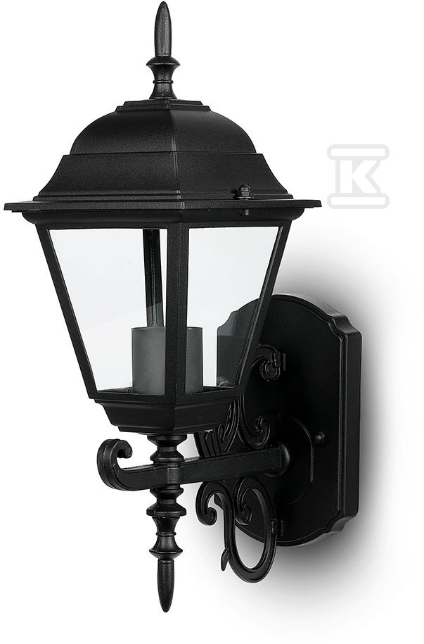 Garden Wall Lamp Black Mat Up V-TAC - 7519