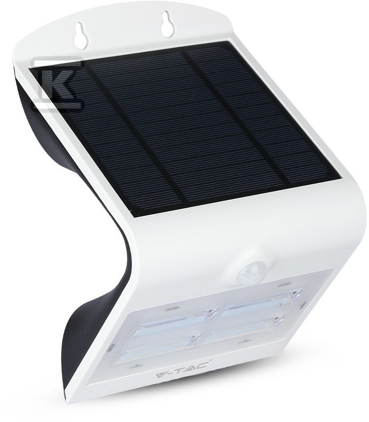 Projektor Solarny 3W LED Biały+Czarny - 7523