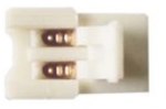 Quick connector for single-color LED strips 10mm flat tape power supply