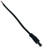 NEXTEC DC 2.1x5.5 plug with 15cm cable