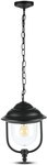 Garden Suspended Fixture on a Chain V-TAC Black VT-850