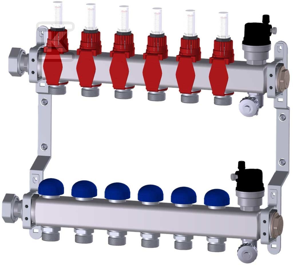 Floor heating - manifolds: PREMIUM - FBWMSST0440142P0