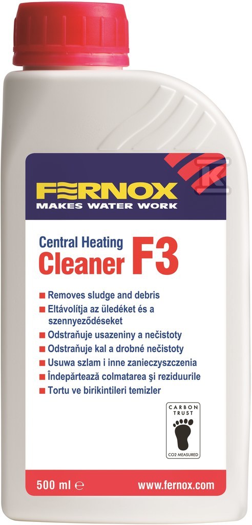 Środek czyszczący, Cleaner FERNOX F3 - 57762