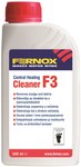 Środek czyszczący, Cleaner FERNOX F3 500 ml, butelka, płyn, preparat, do usuwania zanieczyszczeń pomontażowych oraz wolniejszego oczyszczania instalacji. Do 130L wody, 250m2 ogrzewania podłogowego lub 16-tu grzejników