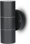 Kinkiet Ogrodowy V-TAC GU10 Czarny MAT IP44 Góra Dół VT-7622
