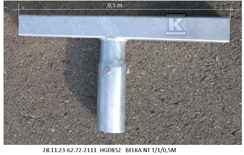 ZPU-Crossbeam NT T/1 0,5 m - 3.01.007.99100.41611