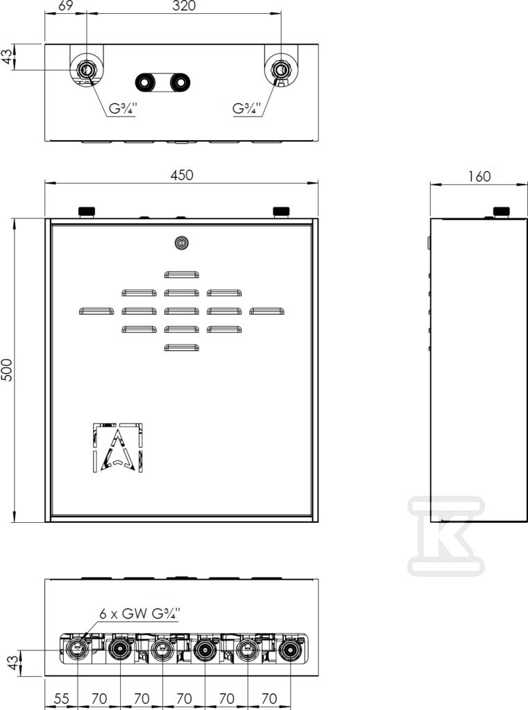 PrimoBox AZB 311 směšovací sada ve - 7631100