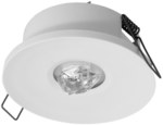 AXP IP65/20 ECO LED 3W (corridor optics) 1h single-purpose white luminaire Cat.no .: AXPC/3W/E/1/SE/X/WH