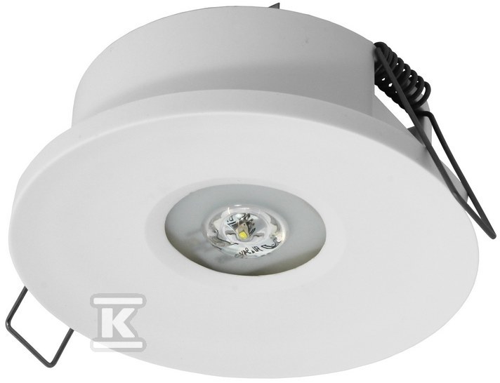 Oprawa AXP IP65/20 ECO LED 3W 330lm - AXPO/3W/E/1/SE/AT/WH