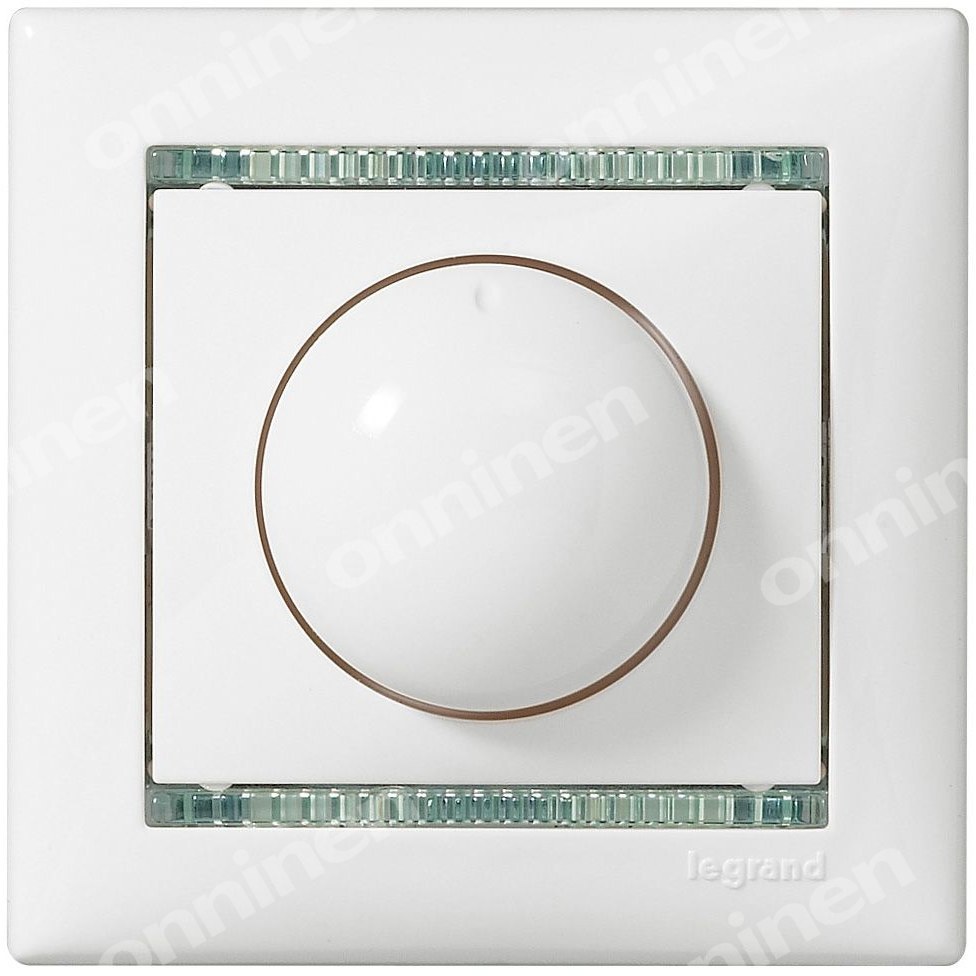 Диммер поворотний 40-400W білий Valena - 770061