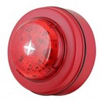 Soloist Maxi, White Housing, Red Light, Deep Base, SOLX/RF/RL/W1/D RED FLASH