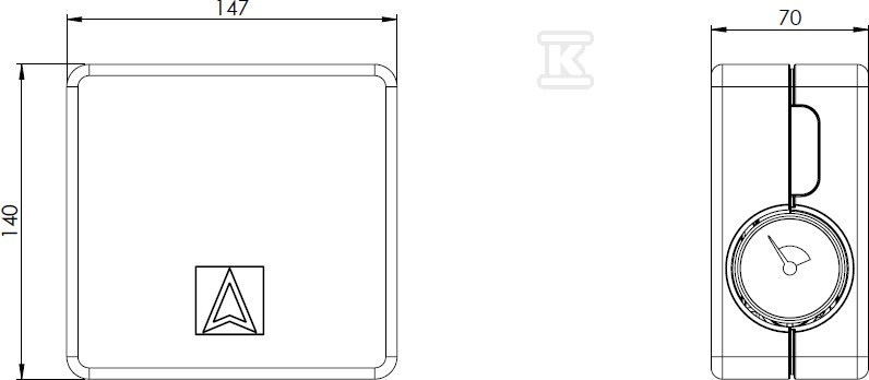 The safety group of the KSG mini boiler - 77350