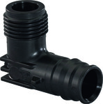 Kolano z gwintem zewn. PPSU 16-G1/2"MT Uponor Q&E