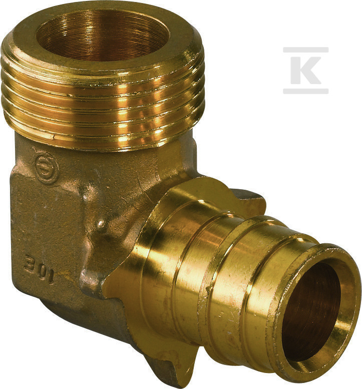 Kolano z gwintem zewn. PL 16-G1/2"MT - 1023019