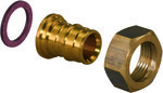 Raccord avec écrou mobile PL 16-G1/2" SN Uponor Q&E.