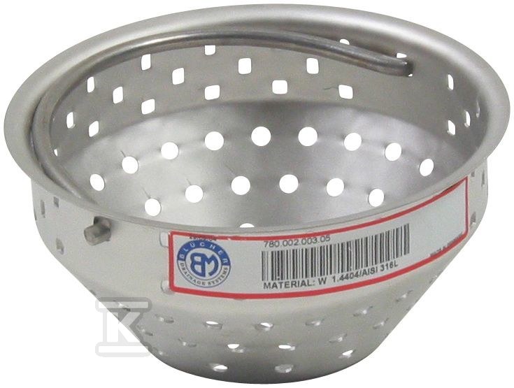 Кошик фільтра для входів з верхом - 780.002.003.05