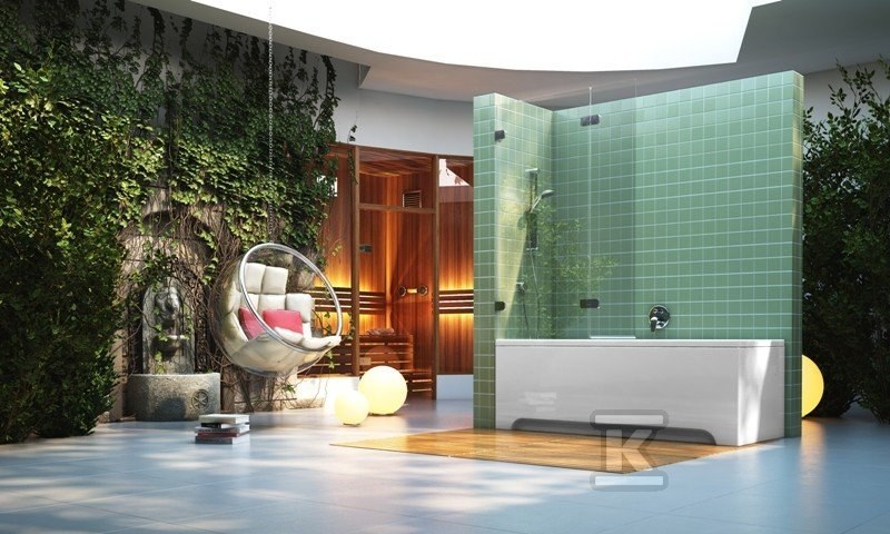 Екран BRILLIANT BVS2-100 L хром + - 7ULA0A00Z1