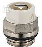 Nickel plated self-sealing vent 1/8" - 816040